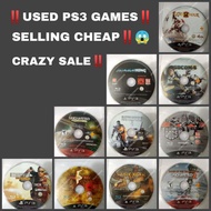 PS3 GAME (DISC) BATTLEFIELD SOCOM SLEEPING DOG UNCHARTED RESIDENT EVIL GOD OF WAR METAL GEAR RISING 