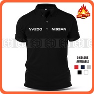 Baju Nissan NV200 NV 200 Racing Motorsport Polo T Shirt Cotton Unisex Embroidery Casual T-Shirt Shirts Pakaian Tee