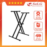 Chân Đàn ORGAN KÉP Chân Organ 2 thanh chắc chắn để đàn Organ biểu diễn Phân Phối Chính Hãng SolG