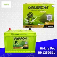 Amaron Pro BH125D31L ( 3SM ) Maintenance Free Car Battery 24 months warranty