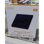 External DVD-RW M-Tech USB 3.0 + Type-C + Card Reader
