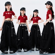Hiphop Costume Kids Crop Top Kids Girl Jazz Dance Costume Kids Kids Dance Outfit Hip Hop Shirt Kpop 