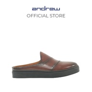 Andrew Shoes Axel Brown Men's Casual Sandals