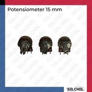 15mm mono potentiometer 100k 50k 10k potentiometer potentiometer