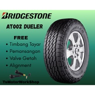TAYAR BRIDGESTONE 265/60R18 AT02 DUELER 4X4 TAHUN 2025 , FREE VALVE GETAH SETIAP 1BIJI PEMBELIAN TAY