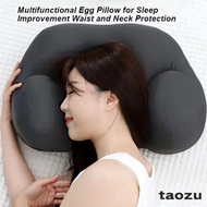 taozu Egg Sleeper Memory Foam Pillow for Neck and Lumbar Support