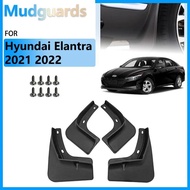 ABS For Hyundai Elantra CN7 2021 2022 For Hyundai Avante i30 Sedan Accessories Front Rear Wheel Mudg