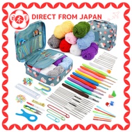 [Direct from Japan] RMTIME Beginner Crochet Kit, 103 Pieces Beginner Crochet Set, Crochet Starter Ki