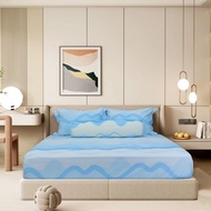 NIN bed sheet and pillowcase set - Stefani ST200054 (Blanket not included) 1m2x2m, 1m4x2m, 1m6x2m, 1