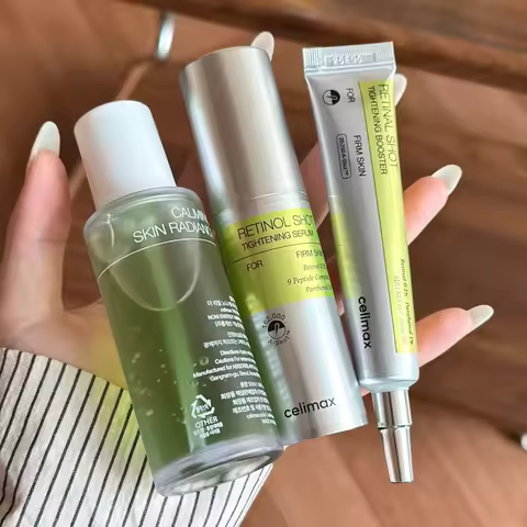 Korean Original Celimax Retinol Firming Eye Cream Moisturizing Serum Noni Fruit Ampoule Essence Nour