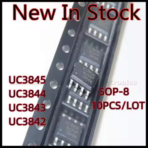 10PCS/LOT UC3845 UC3845B UC3845A 3845B SMD 3845A UC3842 UC3843 UC3844 UC3842A UC3843A UC3844A UC3842