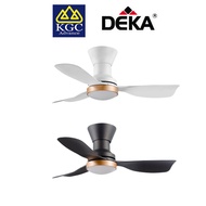 Deka 34" Ceiling Fan CONCEPT MINI LED LIGHT with Remote Control