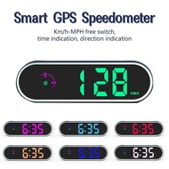 New 7 Colorful Speedometer HUD GPS Digital Speed Meter MPH KM/H Speedo Head Up Display