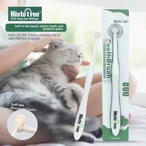 Degrees Pet Toothbrush Cat Brush Addition Bad Breath Tartar Teeth Care Dog Cat Cleaning Mouth Dog Ca