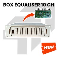 Box equalizer 10ch mini width 18cm - equalizer box equalizer amplifier