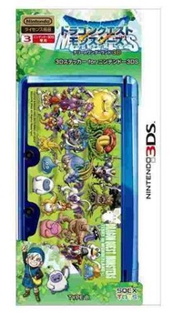 【我家遊樂器】庫存商品(需確認再下單) 3DS-專用原裝進口 勇者鬥惡龍怪獸仙境泰瑞的仙境3D 立體主機保護貼 (任天堂) 3DS TYPE B