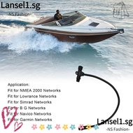 LANSELL 5 Pin T Connector, IP67 Waterproof T Connector Backbone Drop Cable,  Cable 5 Pin Design M12 