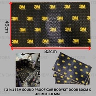 [ 3 in 1 ] 3M SOUND PROOF CAR BODYKIT DOOR 80CM X 46CM X 2.0 MM