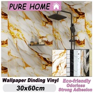 Pure Home - UK 30x60cm wall paper / aesthetic bedroom wall paper / vinyl wall sticker