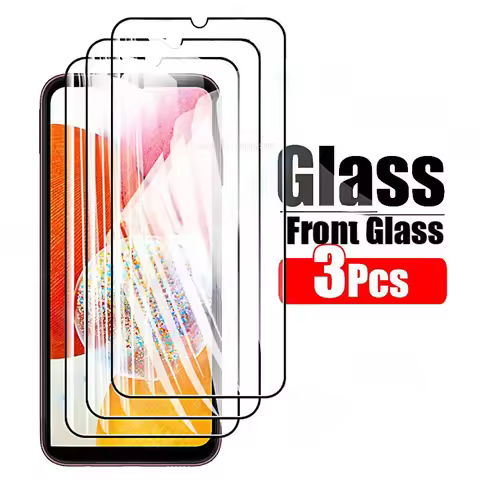 3Pcs Screen Protector For Samsung Galaxy A14 A04E A04S A04 A13 A34 M14 A53 A54 4G 5G Tempered Glass
