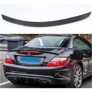 CARBON FIBER REAR TAIL WING TRUNK LIP SPOILER FOR Mercedes Benz SLK R171 R172 SLK200 SLK250 SLK300 S