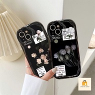 CC48 CC49 SOFTCASE FLOWER OIL PAINTING MOTIF FOR OPPO A3X A60 A74 A3 PRO RENO 11F A38 A33 2020 A53 2