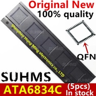 (5piece)100% New ATA6834C ATA6834C-PLQW QFN-48