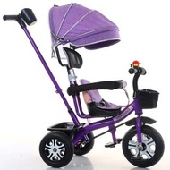 帶推把 車篷 兒童三輪車