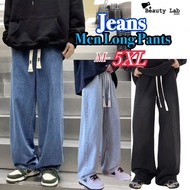 M-5XL Seluar Jeans Lelaki Baggy Long Pants Men Loose Celana Panjang Lelaki Korean Style Jeans Men 长裤
