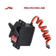 JX servo PDI 5521MG 360 degree 55g 20KG metal gear for rc car 1/8 1/10 rc boat HSP wltoys MJX MN