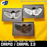 Carpio Carpal 2.0 Air Flow Silicone Mouse Wrist Rest Pad Palm Support Deltahub