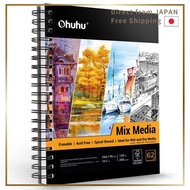 Ohuhu Sketchbook Watercolor Paper 200GSM