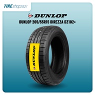 ยางรถยนต์ DUNLOP รุ่นDirezza DZ102+ ขนาด205/55R15 ยางปี2025 (ราคาต่อเส้น) แถมจุ๊บเติมลมฟรี