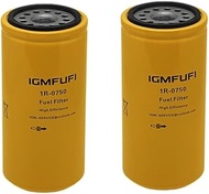 1R-0750 Fuel Filter for 2001-2016 LB7/LML/LMM 1R0750, P551313,BF7633, FF5320,33528,1R0750 (Pack of 2