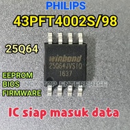 PHILIPS 43PFT4002S/98 IC 25Q64 EEPROM / BIOS / FIRMWARE 43PFT4002 43PFT4002S