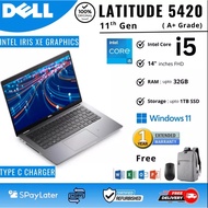 Dell Latitude 5420/3420/5410/5320 i5/i7 11TH Gen laptops | 32GB RAM 1TB SSD | Windows 11 Pro Busines