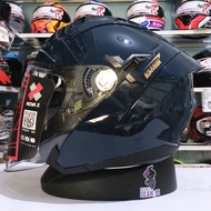 Jpx NOVA X SOLID V2 HELMET ALL COLOR HALF FACE DOUBLE VISOR ORIGINAL SNI DOT