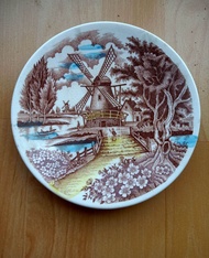 piring jadul retak seribu Hiasan dinding 15 cm