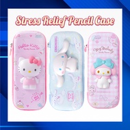 Pencil Case Squishy Stationery Stress Ball Relief Cute Adorable Design Local Stock