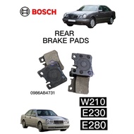 Mercedes Benz W210 - E230 - E280 Rear Brake Pads - BOSCH - 0986AB4731