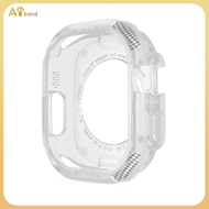 Case for Apple Watch Ultra /Ultra 2 49mm 9 8 7 41mm 45mm Series 6 SE 5 4 3 2 1 42mm 44mm Transparent
