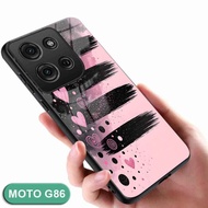 HP Softcase Glossy Glasshp For MOTO G86 POWER - MOTO G86 POWER - MOTO G86 POWER Casing Glasshp -A67