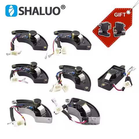 2KW 3KW 5KW 6KW 7KW 8KW AVR Generator Automatic Voltage Regulator Stabilizer Single Three Phase For 