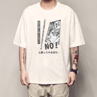 Street Wear jojo Kishibe Rohan T-Shirt Diablo But I Refuse Clothes Short-Sleeved jojo T-Shirt Mercha