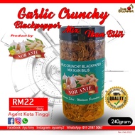 Makanan Sihat dan Makanan Berpantang - Garlic Crunchy Blackpepper Mix Ikan Bilis