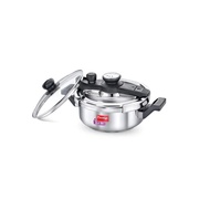 PRESTIGE CLIP ON  KADAI PRESSURE COOKER 3.5LTR (20232)