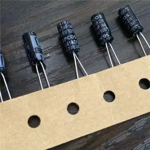 10pcs 47uF 35V EPCOS B41828 Series 5x11mm 35V47uF Aluminum Electrolytic capacitor