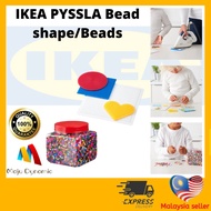 IKEA PYSSLA Bead shape/Beads, set of 4, mixed colours, 600g