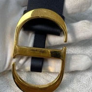 迪奧Dior黑金腰帶 皮帶