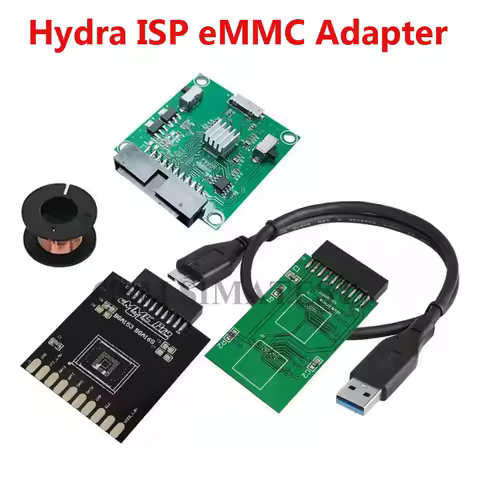 original Hydra Tool eMMC ISP Adapters Tool with eMMC and ISP pinouts USB 3.0 Support for Hydra dongl